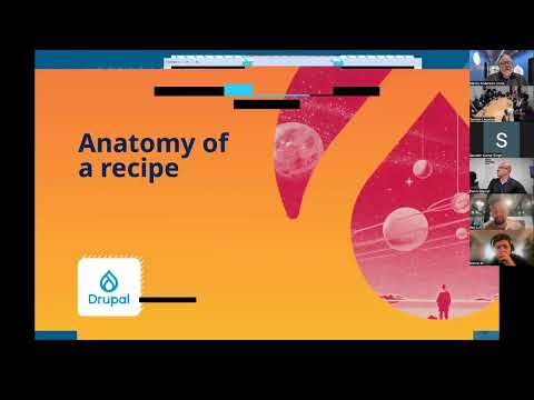Preview image for the video "Recipes in Drupal CMS".