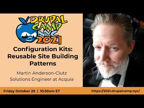 Preview image for the video "Configuration Kits: Reusable Site Building Patterns". Preview image for the video "Configuration Kits: Reusable Site Building Patterns".
